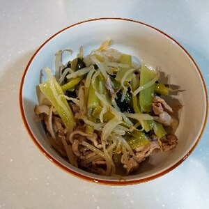 栄養豊富！小松菜と豚肉のあっさり炒め物